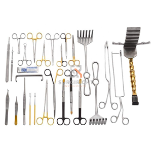 Mejor Precio, Juego de Instrumentos de Cirugía Mamaria Tebbetts, 38 Piezas, Acero Inoxidable Manual, Certificado CE ISO por SurgiRight Instrument - Product Image 3