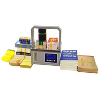 Machine d'emballage automatique électrique pour aliments, boissons et textiles, avec sangle PP, facile à utiliser, économe en énergie, faible bruit, 220V