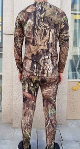 High Quality Custom Digital Printed Men's Hunting Suit Sets Breathable Moisture-Wicking Long Sleeve Camouflage Uniform Summer - Product Image 5