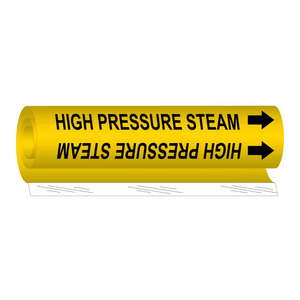 Brady High-Performance Steam Pipe <b>Marker</b> 5 in X 8 in for <b>Plant</b> Piping - Product Image 3