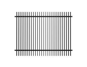 Clôture en aluminium à lames, clôture de jardin pour l'intimité, panneau de clôture en acier galvanisé sur mesure, acier ornemental extérieur populaire 2025 - Product Image 2