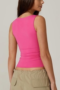 Camiseta sin mangas con logo personalizado impreso, al por mayor - Product Image 3