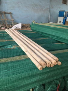 Precio de fábrica: Palos de mopa de madera de eucalipto multifuncionales para limpieza de ventanas y suelos, escobas y recogedores - Product Image 3