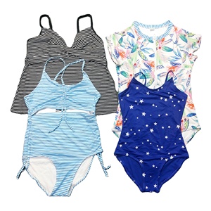 ชุดว่ายน้ำบิกินี่สีฟ้าสำหรับผู้หญิงขนาดใหญ่ลายพิมพ์มีสไตล์ชุดว่ายน้ำลำลองดีไซน์ตามสั่งสำหรับผู้หญิงจาก BD - Product Image 6