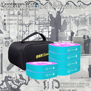 Lampe d'entraînement de réaction, équipement de vitesse et d'agilité, pour basketball, football, sports, boxe, <span class=keywords><strong>Fitlight</strong></span>, matériau PP, portable - Product Image 2