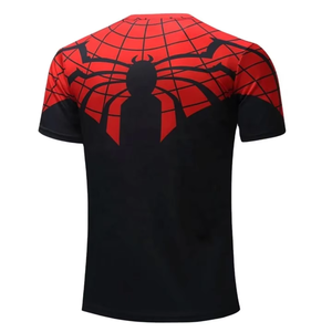 T-shirts pour hommes respirants à séchage rapide, 100% polyester, col rond, manches courtes, imprimés par transfert thermique, tissu jersey, grandes tailles - Product Image 2