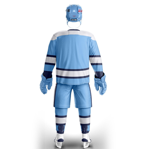 Hot Selling 100% Polyester Ice Hockey Uniform Custom Made Ice Hockey Uniform Best Price Ice Hockey Uniform OEM Service - Product Image 4