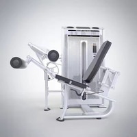 Machine de gymnastique commerciale Pin Loaded Leg Extension Curl Plate Loaded Gym Equipment pour la musculation pour l'entraînement du dos