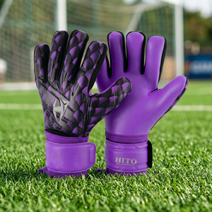 Gants de gardien de but de football de conception professionnelle, haute qualité, imprimés, pour matchs de football, designs personnalisés - Product Image 3