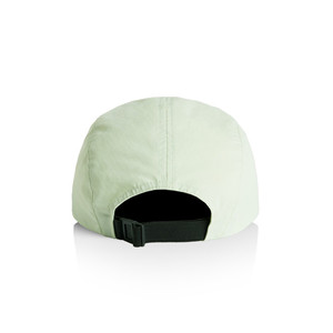 Casquette de sport perforée en nylon avec logo brodé personnalisé en caoutchouc, casquette de baseball à 5 panneaux, casquettes pour adultes en gros, chapeaux en coton avec logo personnalisé - Product Image 1