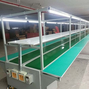 Banc de travail industriel antistatique personnalisable en acier allié robuste avec éclairage LED pour salle blanche Modèle JS-80012 - Product Image 2