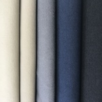 Tissu Sergé Extensible en Coton 245 GSM de Haute Qualité avec Finition Pêche pour Pantalons, Robes, Chemises, Sacs – Technique de Tissage pour Vêtements
