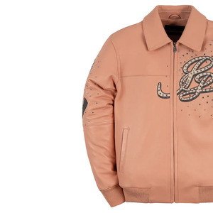 Best Price <b>Men's</b> Canvas Leather Winter <b>Jacket</b> Premium Genuine Leather Windproof Waterproof Plain Dyed Front All Sizes - Product Image 3