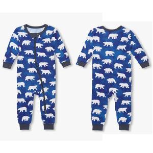 Vêtements pour enfants en gros – Combinaison d'hiver unisexe en coton doux et écologique pour bébé, motif animal mignon, pyjama, lot deux pièces - Product Image 3