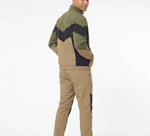 Nueva Colección 2026 Conjunto Deportivo Cortavientos de Forro Polar Tejido para Hombre, Corte Regular, Transpirable, de Secado Rápido, 100% Nylon Teñido - Product Image 5