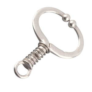 Anillo Nasal para Ganado de Acero Inoxidable, Abrazadera Nasal para Toro/Vaca, Anillo Nasal con Resorte en Forma de W para Accesorios de Cría en Granjas - Product Image 5
