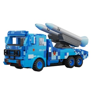 Double Eagle C56011 Anti Aircraft Missile Small Particle Military Building <b>Blocks</b> For Boys Age 8 13 Years Model Toy - Product Image 1