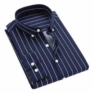 Camisas de Vestir Personalizadas para Hombre, 2025 Sports, 100% Algodón, Cuello Alto, Transpirables, de Secado Rápido, Diseño Sólido, Alta Calidad, al por Mayor - Product Image 3