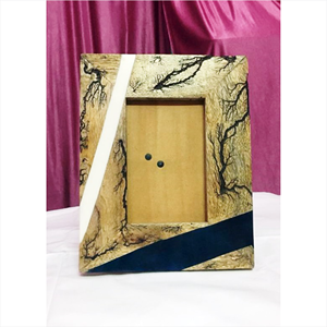 Unique Fractal <b>Wood</b> <b>Picture</b> <b>Frame</b> Woven Copper Mesh Photo <b>Frame</b> Antique Tabletop Art <b>Frames</b> Wholesale Nordic Luxury Home Decor - Product Image 6