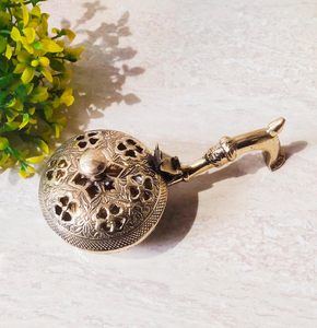 Brûleur d'encens en métal artisanal pour usage domestique religieux, encens indien naturel écologique, longue durée, toutes saisons M/S SHAAD - Product Image 1
