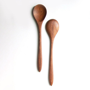 Hot demand natural wooden <b>cupping</b> spoon multifunctional kitchen ware eco friendly dinnerware - Product Image 1