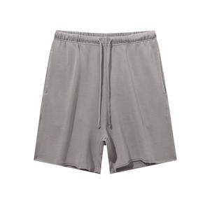 Shorts de sport en coton légers et respirants pour hommes, avec logo brodé, style urbain, vente en gros - Product Image 6