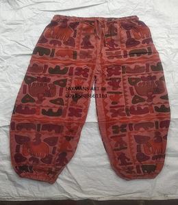 ชุดนอนผ้าฝ้ายพิมพ์ลายพร้อมกระเป๋า ชุดนอนฤดูร้อนสําหรับสุภาพสตรี กางเกงผ้าฝ้าย ชุดนอนผ้าฝ้าย ชุดนอนลายผ้าฝ้ายจากอินเดีย - Product Image 1