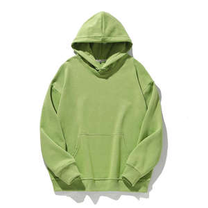 เสื้อฮู้ดดี้ผู้ชายแบบสวมหัว ผ้าฝ้าย 100% ทรงโอเวอร์ไซส์ สีชมพู ปักลาย เสื้อฮู้ดดี้ผ้าเทอร์รี่เนื้อหนา - Product Image 6