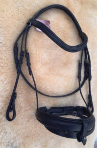 Marrón de alta calidad para Hunter Brida de cuero acolchado con diseño atractivo y cuello cómodo - Product Image 2