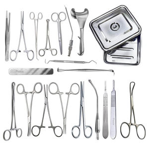Ensemble d'instruments chirurgicaux pour augmentation mammaire PISSCO, kit d'instruments pour chirurgie d'implantation mammaire, 40 pièces, acier inoxydable allemand - Product Image 3