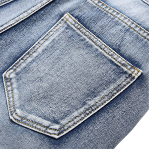 <b>Mens</b> Vintage Distressed Denim <b>Shorts</b> Ripped Casual Summer Polyester Breathable Mid <b>Knee</b> <b>Length</b> Regular Fit Washed Five Pocket - Product Image 4