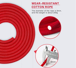 Cuerda de Saltar Ajustable con Rodamientos, Mango de Aleación de Aluminio, Equipo de Entrenamiento Físico para el Hogar, 2.5M, Unisex, Servicio OEM - Product Image 6
