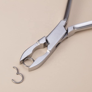 Pince de fermeture plate pour Septum oreille mamelon ventre nez langue lèvre nombril sourcil Piercing outil - Product Image 4