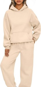 Custom <b>Women</b> Tracksuit Cozy Sherpa Fleece Zip Jacket <b>Jogger</b> Set Warm Casual Streetwear Outdoor Winter Apparel - Product Image 6