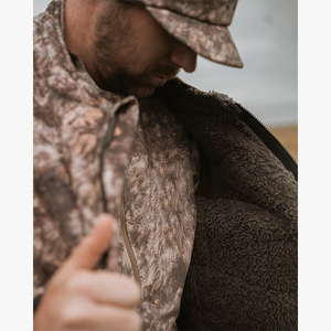 Veste de chasse camouflage coupe-vent sur mesure de haute qualité, style tendance, fermeture éclair, design imprimé, softshell léger, hiver - Product Image 2