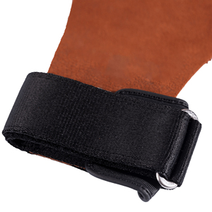 Customized Heavy Duty Cross-Fit <b>Hand</b> Grip Neoprene Padded Cowhide Leather Palm Guard Non-Slip <b>Hand</b> Grips Hook Loop Advanced - Product Image 2