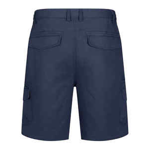 กางเกงขาสั้นคาร์โก้ผู้ชายคุณภาพสูง ผ้าฝ้าย 100% ทรงลำลอง ไม่หด ไม่ยับ มีกระเป๋าข้าง เอวยางยืด ระบายอากาศได้ดี - Product Image 3