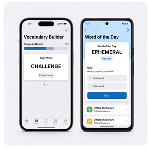 Royalcraft Dictionary App – English Dictionary, Word Meaning, Thesaurus, Offline Search & Pronunciation - Product Image 3