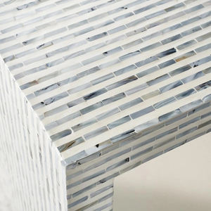 Taburete Decorativo con Incrustaciones de Madreperla, Hecho a Mano, Mesa Auxiliar Decorativa, Fabricante OEM, Exportación al por Mayor - Product Image 2