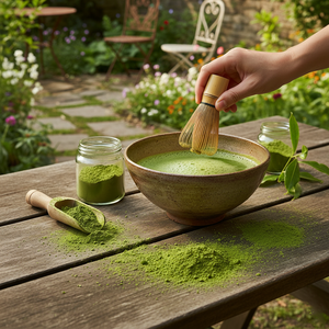 Poudre de <span class=keywords><strong>Matcha</strong></span> Poudre de <span class=keywords><strong>Matcha</strong></span> de source verte de qualité cérémonielle Poudre de thé <span class=keywords><strong>Matcha</strong></span> Latte Poudre en vrac - Product Image 1