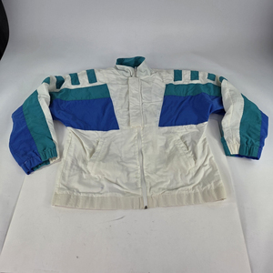 Chándal Unisex con Bloques de Color, Manga Larga, Cierre de Cremallera, Cuello Alto Deportivo, Poliéster de Peso Medio, para Adultos, Primavera - Product Image 2