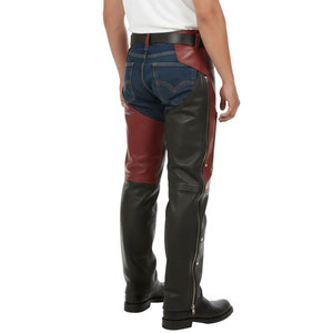Pantalones de Cuero para Hombre, de Color Sólido, Transpirables, para Uso en Exteriores, Estilo Casual, Lavados, en Oferta - Product Image 2