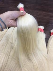 El mejor cabello Remy Rubio indio más vendido 100% Precio de fábrica #60 Color Rubio Envío gratis para pedidos superiores a 100kg - Product Image 5