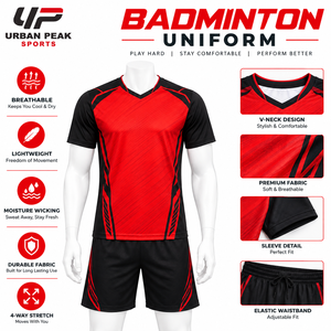 Uniforme Deportivo de Bádminton, Ligero, Cómodo, Transpirable y con Movimiento Fácil para Entrenamientos y Prácticas - Product Image 6