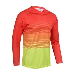 เสื้อเจอร์ซีย์สำหรับผู้ชายแบบกำหนดเอง ระบายอากาศได้ดี สำหรับขี่มอเตอร์ไซค์ในฤดูหนาว แข่งรถ ขับขี่ออฟโรด ป้องกันลม แห้งเร็ว พิมพ์ลายด้วยความร้อน - Product Image 1