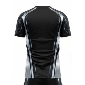 Ensemble de survêtement d'entraînement de football personnalisé, maillot et short de football, vêtements de sport respirants, MALUZA INDUSTRIES Pro - Product Image 4
