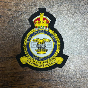 Embroidery Brooch Threads Hand Embroidery Badges <b>Pins</b> Blazer Uniforms Shoulders <b>Collar</b> Custom Design Patch - Product Image 2