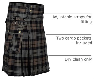 Fabricant de kilt écossais sur mesure de qualité supérieure, kilt tartan pour hommes, tenue traditionnelle des Highlands, fournisseur en gros OEM - Product Image 4