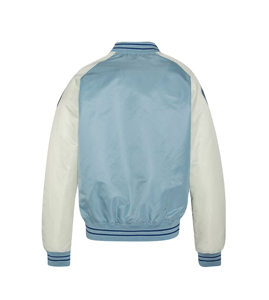 Chaqueta Varsity de Invierno para Hombre de Alta Calidad, Cuello Alto, Logotipo Frontal, Tela de Satén de Seda, Diseño Acolchado, Nuevo Estilo de Moda, Impermeable - Product Image 5