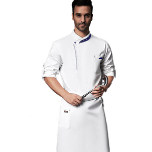 Veste de chef professionnelle à manches longues pour restaurant, uniforme de cuisine pour hommes, veste de cuisinier, cuisine, boulangerie - Product Image 5
